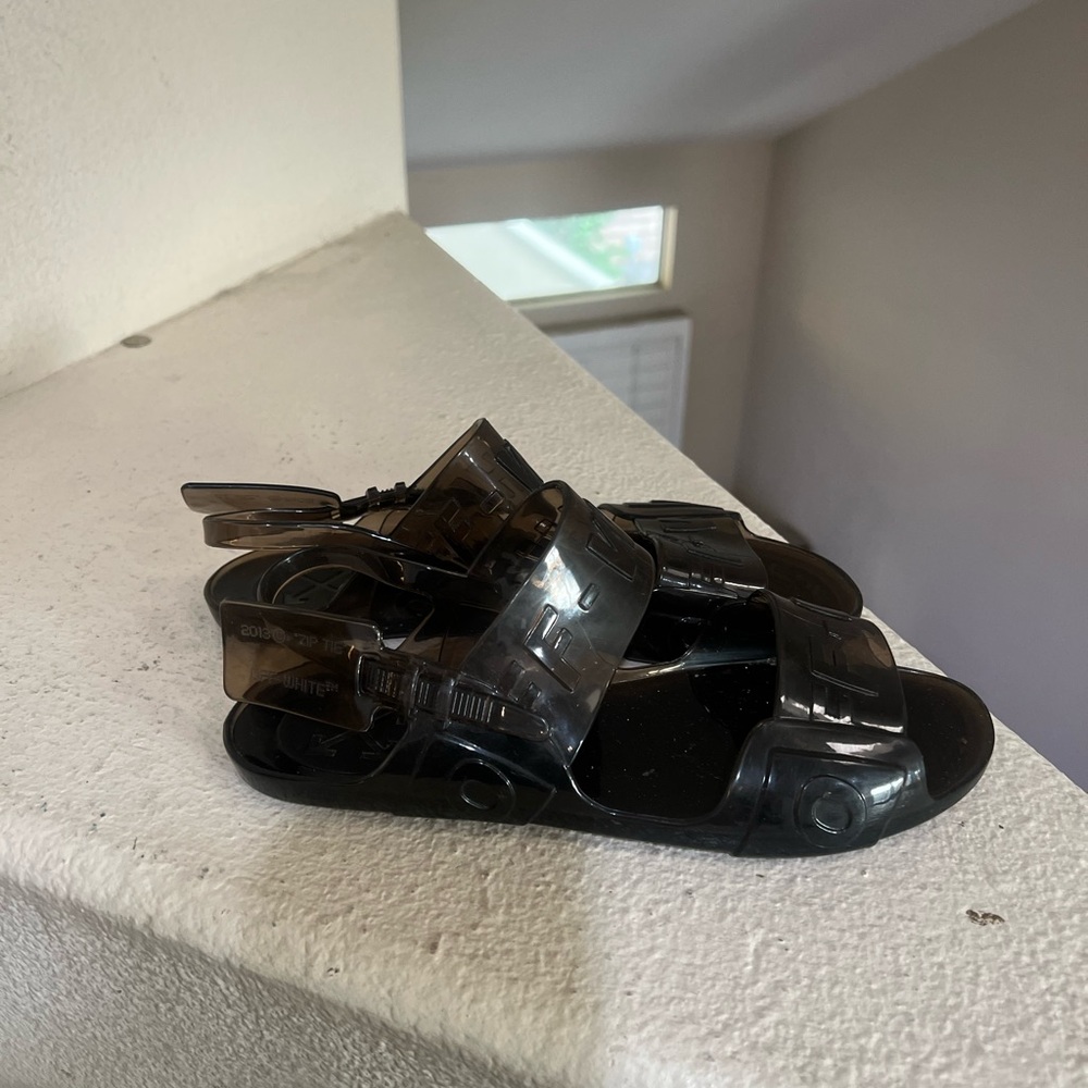 OFF-WHITE Jelly Sole Clear Sandals women size 7